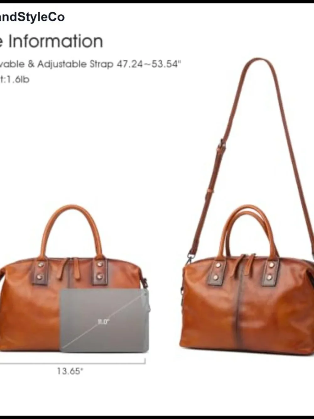 Genuine Leather Satchel Tote Bag Top Handle Handbag Designer Shoulder Bag